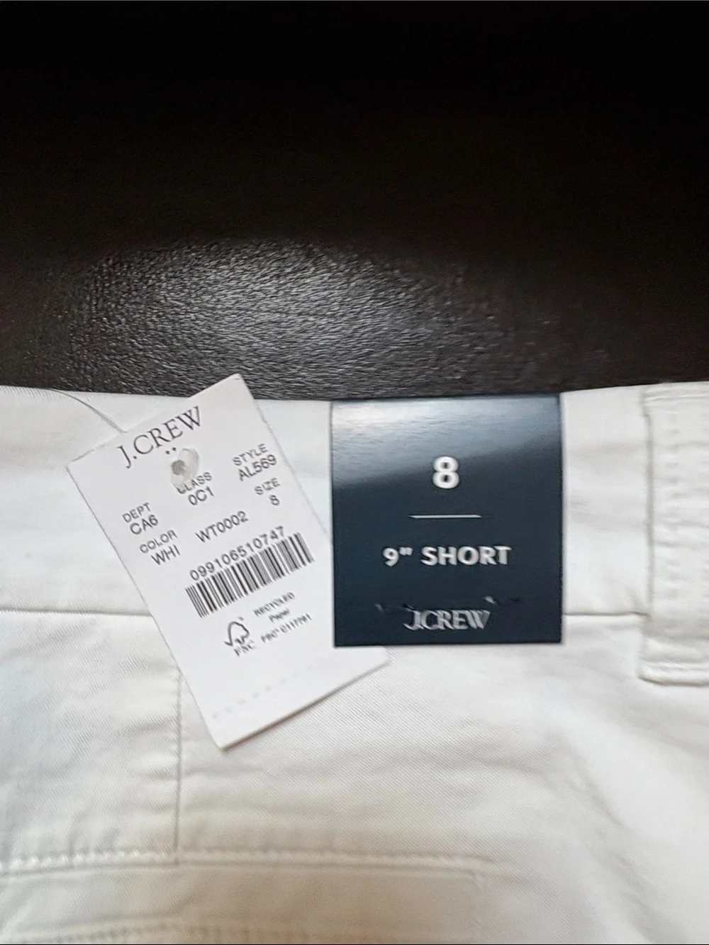 J. Crew White 9